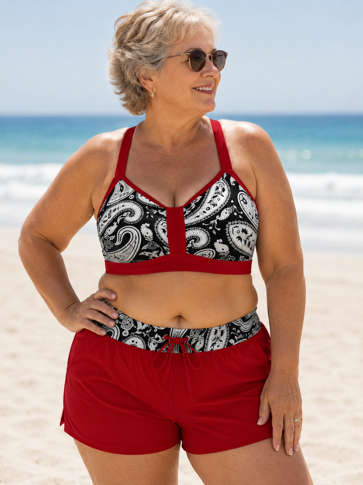 Věra | Zeštíhlující žebrované bikiny