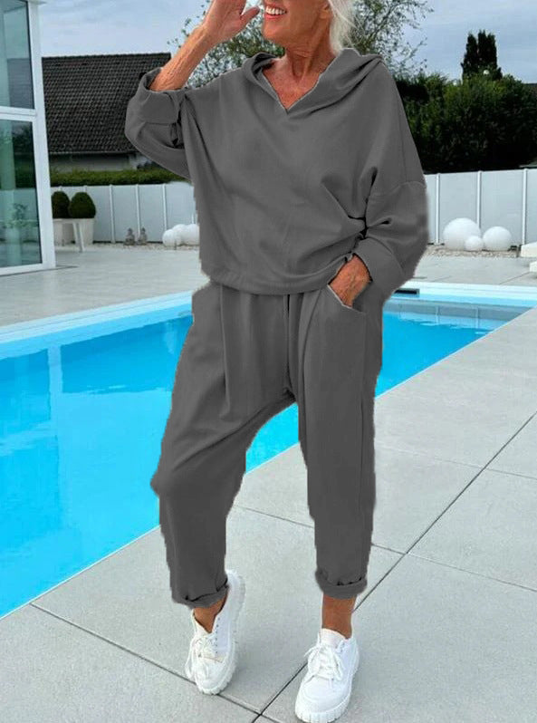 RICHELLE | Set s kapucí a joggingovými kalhotami