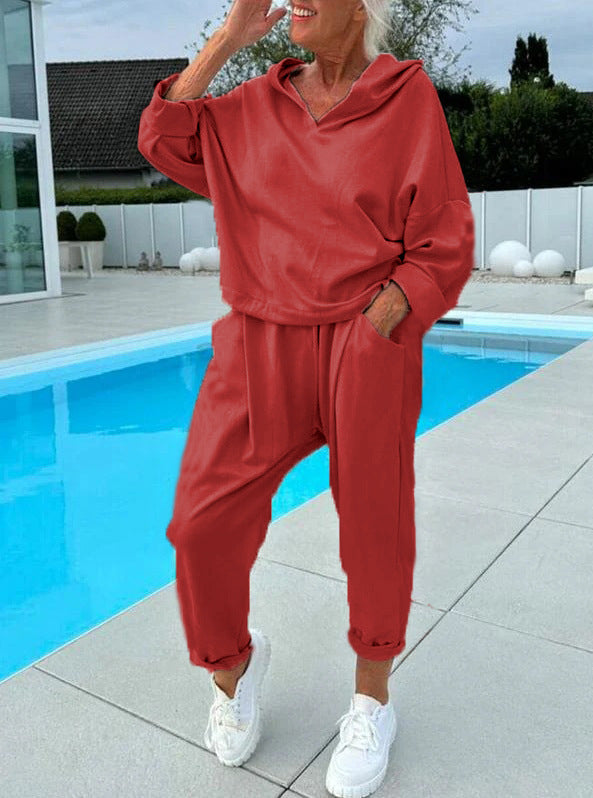 RICHELLE | Set s kapucí a joggingovými kalhotami