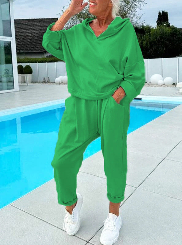 RICHELLE | Set s kapucí a joggingovými kalhotami