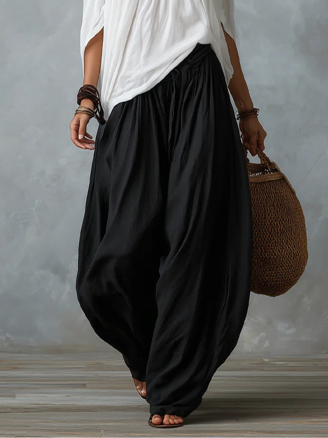 Tiziana | Boho set s balónovými kalhotami