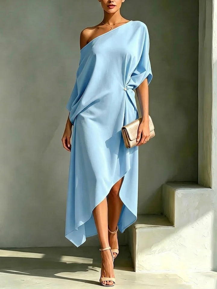 Leona | Elegantní asymetrické šaty.