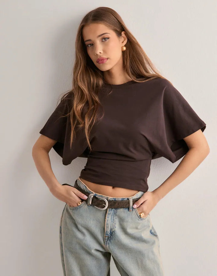 Victoria | Weites Ärmel Icon T-Shirt
